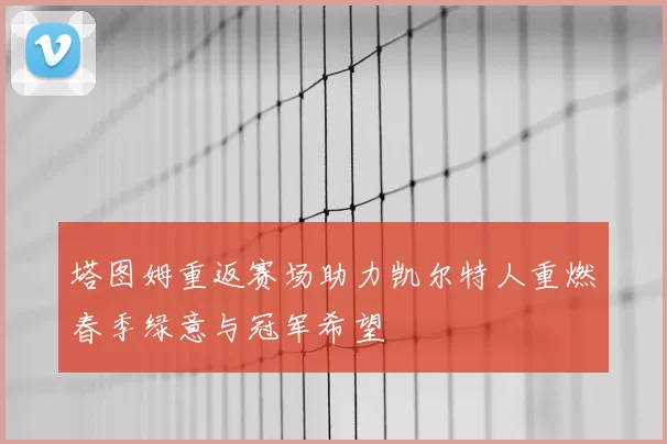 塔图姆重返赛场助力凯尔特人重燃春季绿意与冠军希望